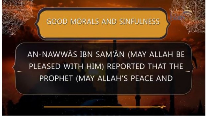 Good morals and sinfulness