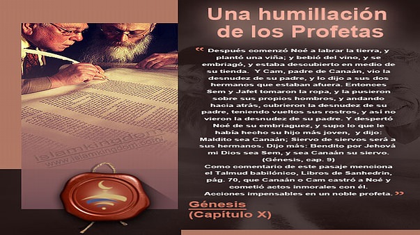 Una humillación de los Profetas