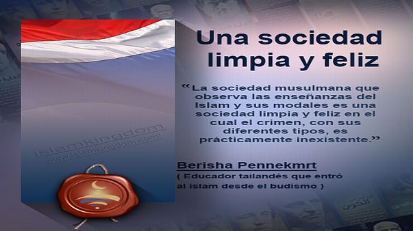 Una sociedad limpia y feliz